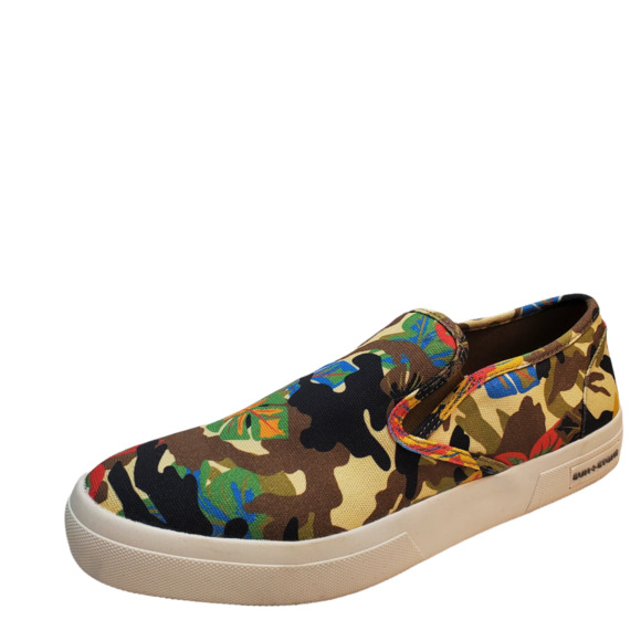 Sun + Stone Mens Casual Shoes Reins Textile SlipOn Fashion Sneakers 11M … - Picture 1 of 9